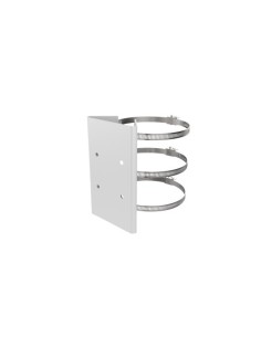 HIKVISION BASIC DS-1673ZJ HIKBASIC. Supporto da palo per telecamere da esterno. Acciaio inossidabile. Colore bianco. Diametro re