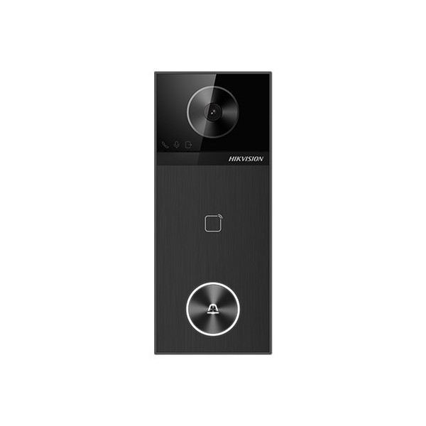 Comprar HIKVISION BASIC DS-KV6114 WBE1 HIKBASIC. Videoportero IP con camara 4 MP y vision 150 grados con WiFi PoE y control de c