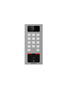 HIKVISION BASIC DS-K1T502DBWX-CQRE1 HIKBASIC. Terminale autonomo da esterno con telecamera videocitofono WiFi QR MIFARE Bluetoot