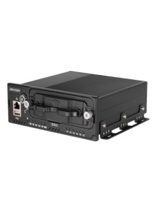HIKVISION SOLUTIONS AE-MN5043-RJ45 HIKSOL. NVR integrato a 4 canali con switch PoE 4 connettori RJ45 fino a 5Mpx GPS HDD non inc
