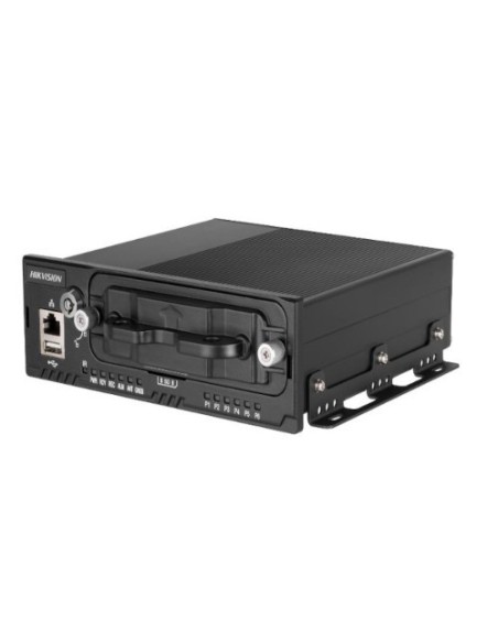 HIKVISION SOLUTIONS AE-MN5043-RJ45 HIKSOL. NVR embarcado de 4ch con switch PoE 4 conectores RJ45 hasta 5Mpx GPS HDD no incluido 