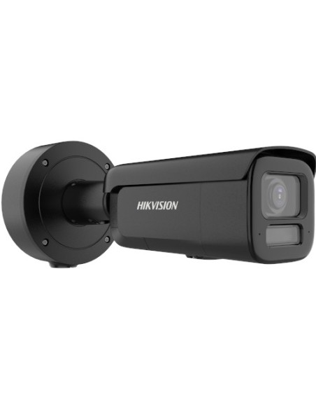 HIKVISION PRO DS-2CD2687G3-LIZS2BK HIKPRO. Cámara bullet IP 8Mpx óptica mot 2.8-12mm IR+luz blanca 60m WDR130dB IASD micro. estr