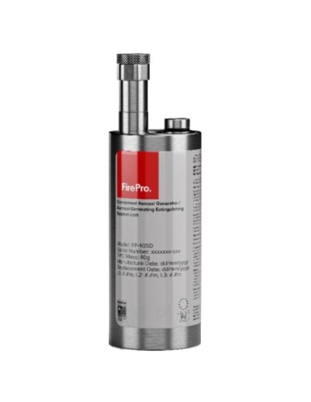 FIREPRO FP-40SD FIREPRO. Générateur d’aérosol de 40 grammes à activation électrique et thermique