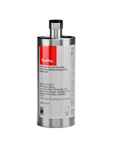 FIREPRO FP-40ST FIREPRO. Générateur d’aérosol de 40 grammes à activation thermique