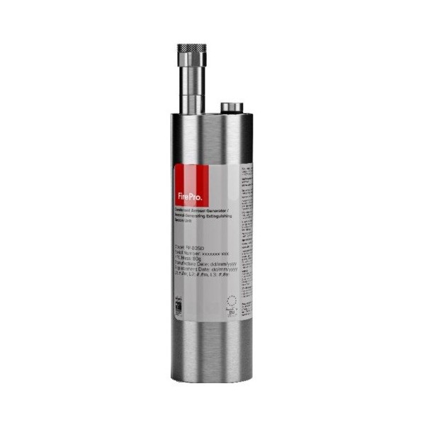 FIREPRO FP-80SD FIREPRO. Generador de aerosol de 80 gramos de activación eléctrica y térmica