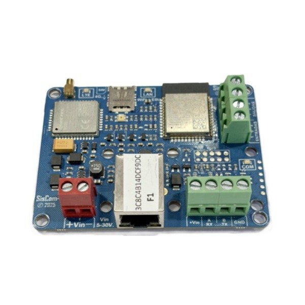 Comprar OEM SISCOM F25-F1 CASMAR. Transmisor de alarmas IP/WiFi/4G/5G certificado EN54-21