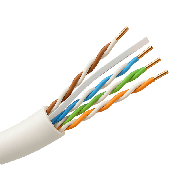 HIKVISION DS-1LN6UEL5/White 305m Hikvision cable UTP categoría 6 - Conductor OFC, 99,5% cobre - Diámetro 24 AWG-0,53mm - Certifi