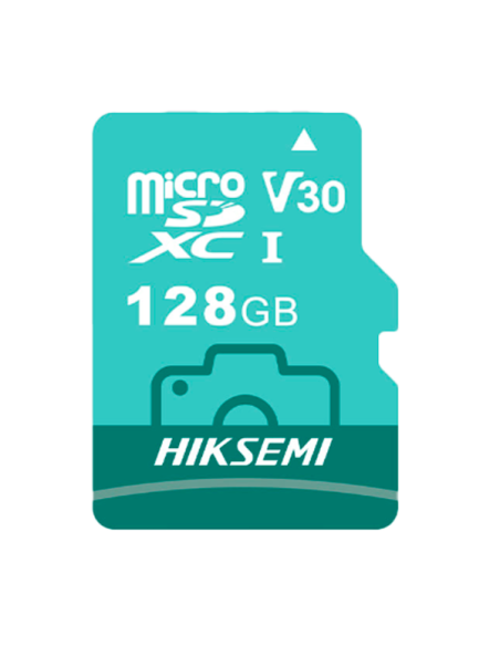 HIKSEMI HS-TF-D3STD/128G/NEO LUX/WW Hikvision microSD-Karte – Kapazität 128 GB – Klasse 10 | Lese-/Schreibgeschwindigkeit: 100/7
