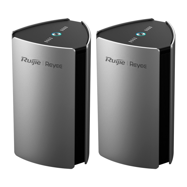 REYEE RG-M32 (pack de 2) Reyee Lot de 2 routeurs Mesh Gigabit Wi-Fi 6 AX3200 - 4 ports RJ45 10/100/1000 Mb/s - AX3200 avec 4x4 e