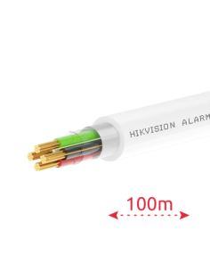 HIKVISION DS-1AC2A2BPL1 Bianco 100m 2 conduttori di segnale + 2 di alimentazione - Conduttore in rame nudo (99,95%) - Schermatur 2