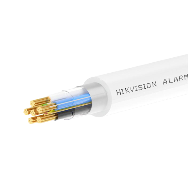 HIKVISION DS-1AC2B4APL1 White 100m 4 conductores de señal + 2 de alimentación - Conductor Cobre electrolítico flexible - Pantall