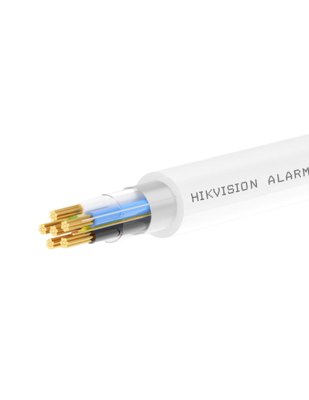 HIKVISION DS-1AC2B4APL1 White 100m 4 conductores de señal + 2 de alimentación - Conductor Cobre electrolítico flexible - Pantall