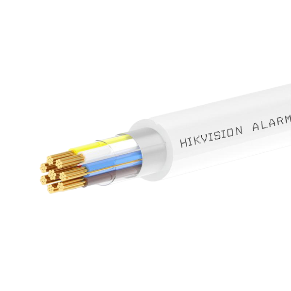 HIKVISION DS-1AC2B6APL1 Bianco 100 m 6 conduttori di segnale + 2 di alimentazione - Conduttore in rame nudo (99,95%) - Schermatu