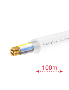 HIKVISION DS-1AC2B6APL1 Bianco 100 m 6 conduttori di segnale + 2 di alimentazione - Conduttore in rame nudo (99,95%) - Schermatu 2