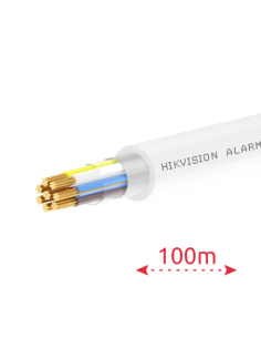 HIKVISION DS-1AC2C4APL1 Blanc 100 m 4 conducteurs de signal + 2 d’alimentation - Conducteur en cuivre électrolytique flexible -  2