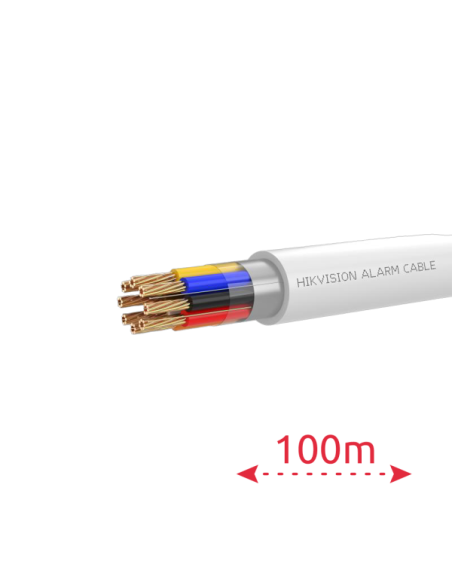 Comprar HIKVISION DS-1AC8APL1 WHITE 100M 8 conductores de señal para sistemas complejos  - Conductor Cobre desnudo (99,95%)  - P