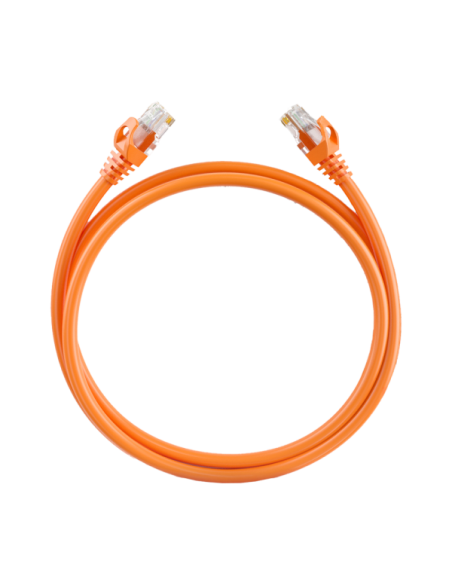 HIKVISION DS-1NP6UEC0 (10m) Cable UTP - Ethernet - Conectores RJ45 - Categoría 6 - 10 m - Color naranja
