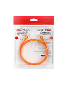 HIKVISION DS-1NP6UEC0 (1m) Cable UTP - Ethernet - Conectores RJ45 - Categoría 6 - 1 m - Color naranja 2