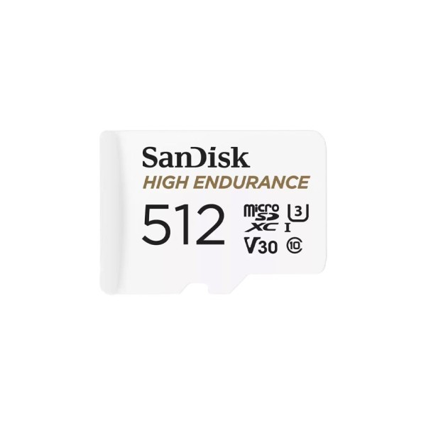 SANDISK SANDISK-512 SDSQQNR-512G-GN6IA Tarjeta microSDXC UHS-I SanDisk High Endurance de 512GB para vídeo Full HD y 4K