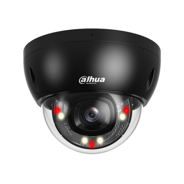 DAHUA DAHUA-5537 DH-IPC-HDBW2649EP-S-IL-0280B-S2-black Minidomo IP Dahua WizSense 2 de 6MP con Smart Dual Light, SMD Plus y micr