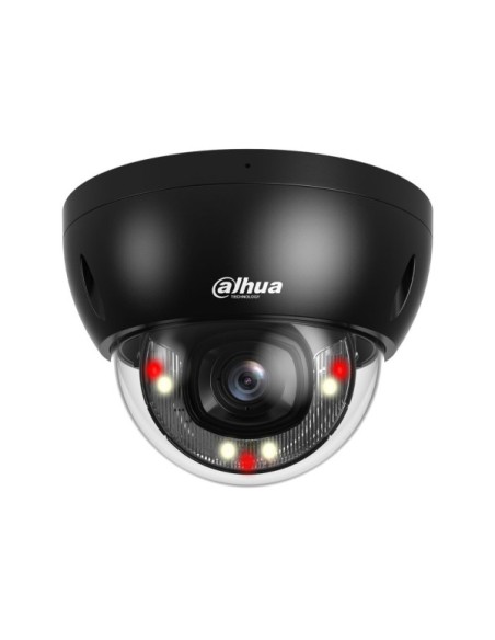 DAHUA DAHUA-5537 DH-IPC-HDBW2649EP-S-IL-0280B-S2-black Minidomo IP Dahua WizSense 2 de 6MP con Smart Dual Light, SMD Plus y micr