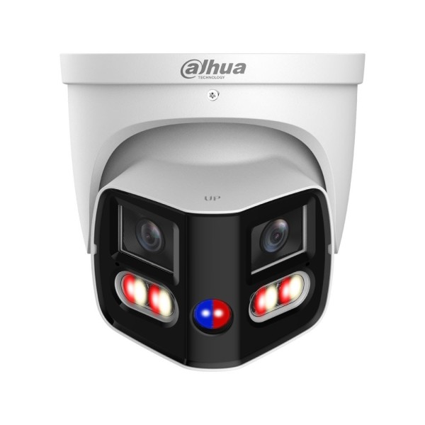 DAHUA DAHUA-5543 DH-IPC-PDW3859P-A180-E2-AS-PV-0280B Minidomo IP panorámico Dahua WizSense 3 de 8MP con visión 180° para exterio