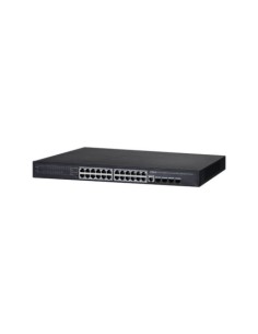 DAHUA DAHUA-5568 DH-PFS4428-24GT-370 Switch PoE gestionable L2 Dahua de 24 puertos Gigabit PoE con 370 W y 4 puertos 1000 Base-X