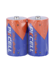BLANCA 2XCELL-LR20-ALKALINE Pack 2x Pila LR20 / D - PKCELL - Alcalina Zn-MnO2 no recargable - Tensión 1.5V - Capacidad nominal 1 2