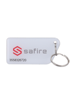 OEM 50XSF-TAG-MF-EPOXY Llavero TAG de proximidad numerado - ID por radiofrecuencia - MF pasivo | Resina epoxi brillante - Alta f 2