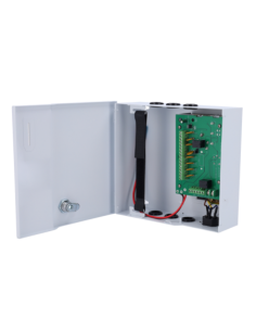 OEM AC-12DC5A-BAT7AH-FIRE Alimentador para control de acceso - Configurable NO/NC | Entrada señal incendio - Salida DC 11-14V / 