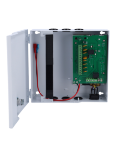 OEM AC-12DC5A-BAT7AH-FIRE Alimentador para control de acceso - Configurable NO/NC | Entrada señal incendio - Salida DC 11-14V /  2