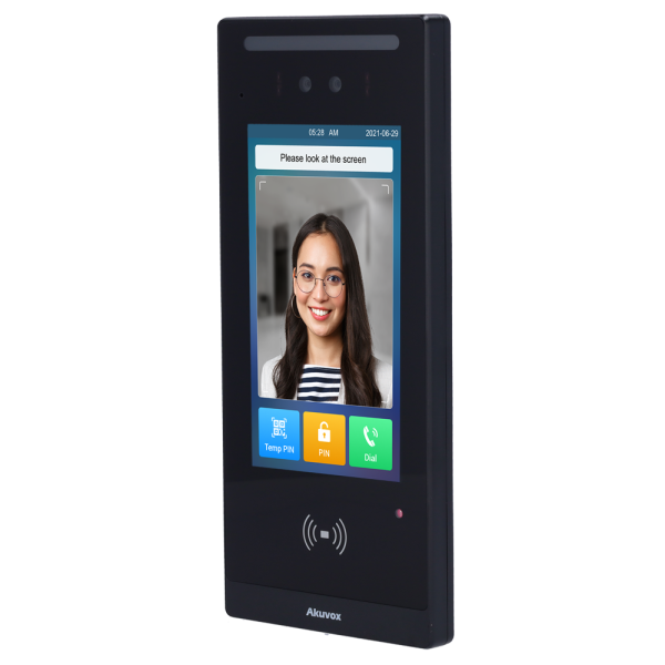 AKUVOX AK-E18C-LTE Videoportero IP con control de acceso - Cámara 2 Mpx | Audio y vídeo bidireccional - Facial, tarjeta, NFC, BL