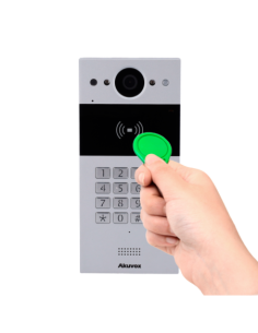 AKUVOX AK-R20K-LTE Videoportero IP en superficie - Cámara 2 Mpx | Audio bidireccional - Apertura con tarjeta EM/MF, NFC y PIN |  2