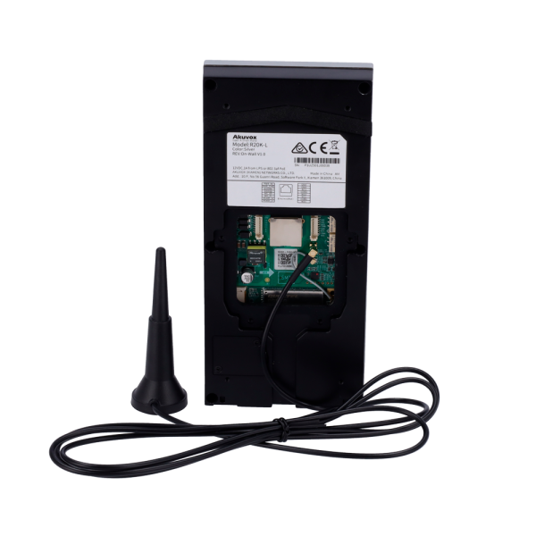 AKUVOX AK-R20K-LTE Videoportero IP en superficie - Cámara 2 Mpx | Audio bidireccional - Apertura con tarjeta EM/MF, NFC y PIN | 