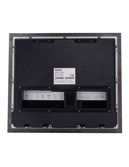 AKUVOX AK-X916S-LTE Videoportero IP antivandálico IK08 - Doble cámara 2 Mpx | Audio y vídeo bidireccional - Facial, tarjeta, PIN