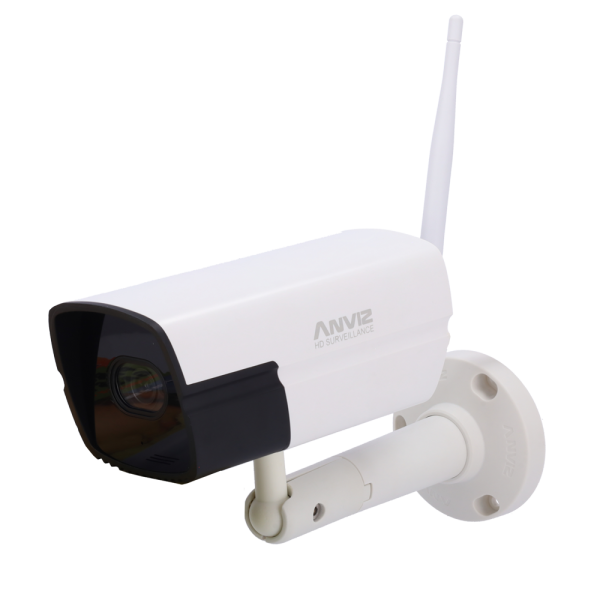 ANVIZ ANVIZ-iCam-B25W Cámara Bullet WiFi ONVIF - Resolución 5 Mpx (2560x1920) - Lente 4 mm | IR 20m - Micrófono Integrado. Compa