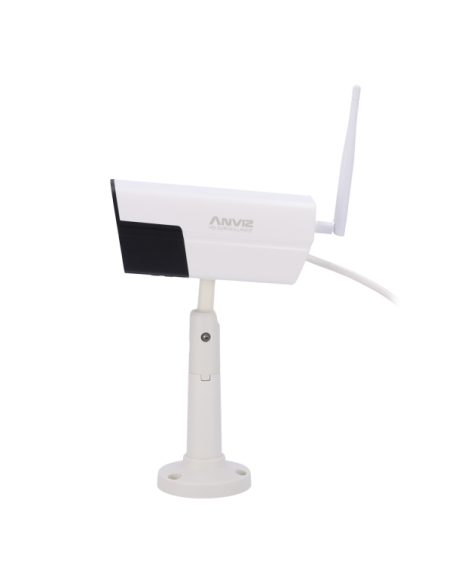 ANVIZ ANVIZ-iCam-B25W Cámara Bullet WiFi ONVIF - Resolución 5 Mpx (2560x1920) - Lente 4 mm | IR 20m - Micrófono Integrado. Compa