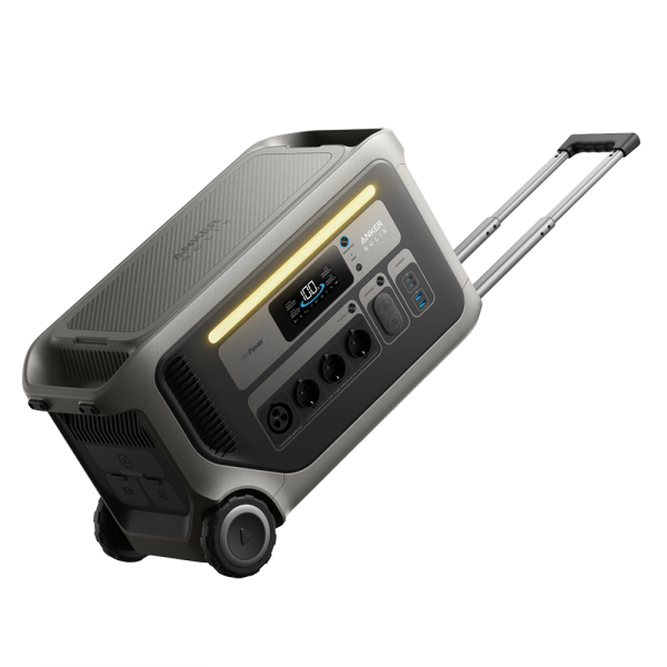 ANKER SOLIX ASOX-F3000 Batería portátil Anker Solix - Gran capacidad 3072Wh - Potencia salida 3600W | 7200W pico - Salidas y for