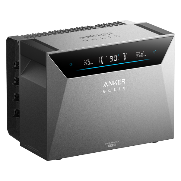 ANKER SOLIX ASOX-SOLARBANK4-PRO-E5000 Batería inteligente Anker Solix - Potencia 2500W - Batería LiFePO4 5024Wh - Carga solar / 