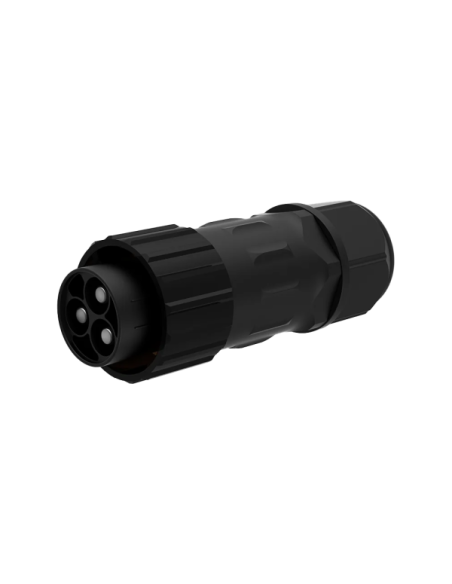 BLUETTI BL-AC500-3PIN-CONNECTOR Bluetti - Conector AC 3 pin M28 - 5000W / 230V / 32A - Monofásico - Compatible con BL-AC500