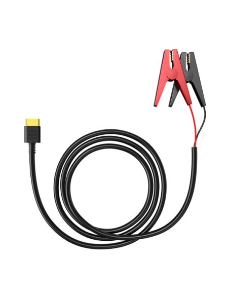 BLUETTI BL-CLAMPCABLE-XT60 Bluetti - Cable de carga desde batería - Pinzas cocodrilo a puerto XT60 - Tensión 12V - 50cm de longi