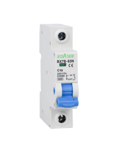 OEM BX7B-63N-10A-1P Interruptor magnetotérmico - Corriente nominal 10A - 1 polo (instalaciones monofásicas) - Curva tipo C - Par