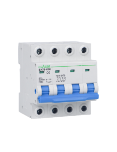 OEM BX7B-63N-63A-4P Interruptor magnetotérmico - Corriente nominal 63A - 4 polos (instalaciones trifásicas) - Curva tipo C - Par 2