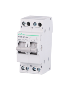 OEM BX9G-63-2P-16A Seccionador / Conmutador manual - Corriente nominal 16A - 2 polos (instalaciones monofásicas) - Para cambiar/