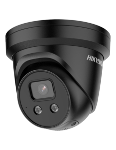 HIKVISION DS-2CD2386G2-ISU/SL(2.8mm)(C)/BLACK Cámara Turret IP gama PRO - Resolución 8 Mpx (3840x2160) | Lente 2.8 mm - Audio | 