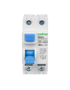 OEM EBS2L-25A-1P+N-300mA-A Interruptor diferencial - Corriente nominal 25A - 2 polos (instalaciones monofásicas) - Sensibilidad 