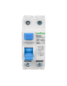 OEM EBS2L-25A-1P+N-30mA-A Interruptor diferencial - Corriente nominal 25A - 2 polos (instalaciones monofásicas) - Sensibilidad 3