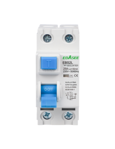 OEM EBS2L-40A-1P+N-30mA-A Interruptor diferencial - Corriente nominal 40A - 2 polos (instalaciones monofásicas) - Sensibilidad 3