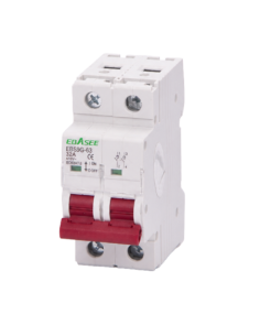 OEM EBS9G-2P-32A Seccionador / Aislador - Corriente nominal 32A - 2 polos (instalaciones monofásicas) - Para aislamiento y manio