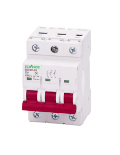 OEM EBS9G-3P-63A Seccionador / Aislador - Corriente nominal 63A - 3 polos (instalaciones trifásicas) - Para aislamiento y maniob